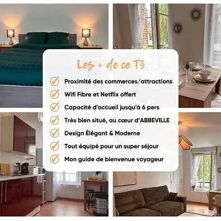 شقة T3 Confortable A - Baie De Somme آبّيفيل